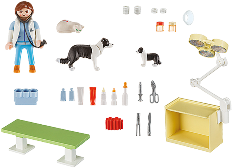 Playmobil City Life 5653 Vet Visit Carry Case Pop Toys - Playmobil 5653 (940x658), Png Download