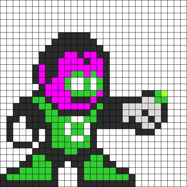 Sinestro Green Lantern Perler Bead Pattern Perler Bead - Perler Bead Pattern Green Lantern (610x610), Png Download