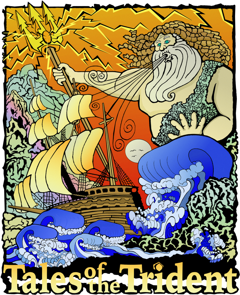 Tales Of The Trident (1000x1200), Png Download