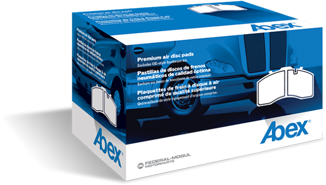 Abex Air Disc Brake Package - Disc Brake (751x547), Png Download