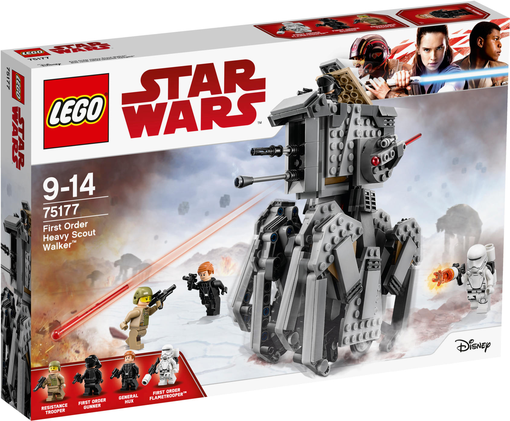 Lego 75177, A, , Large - Lego First Order Heavy Scout Walker (1800x1800), Png Download