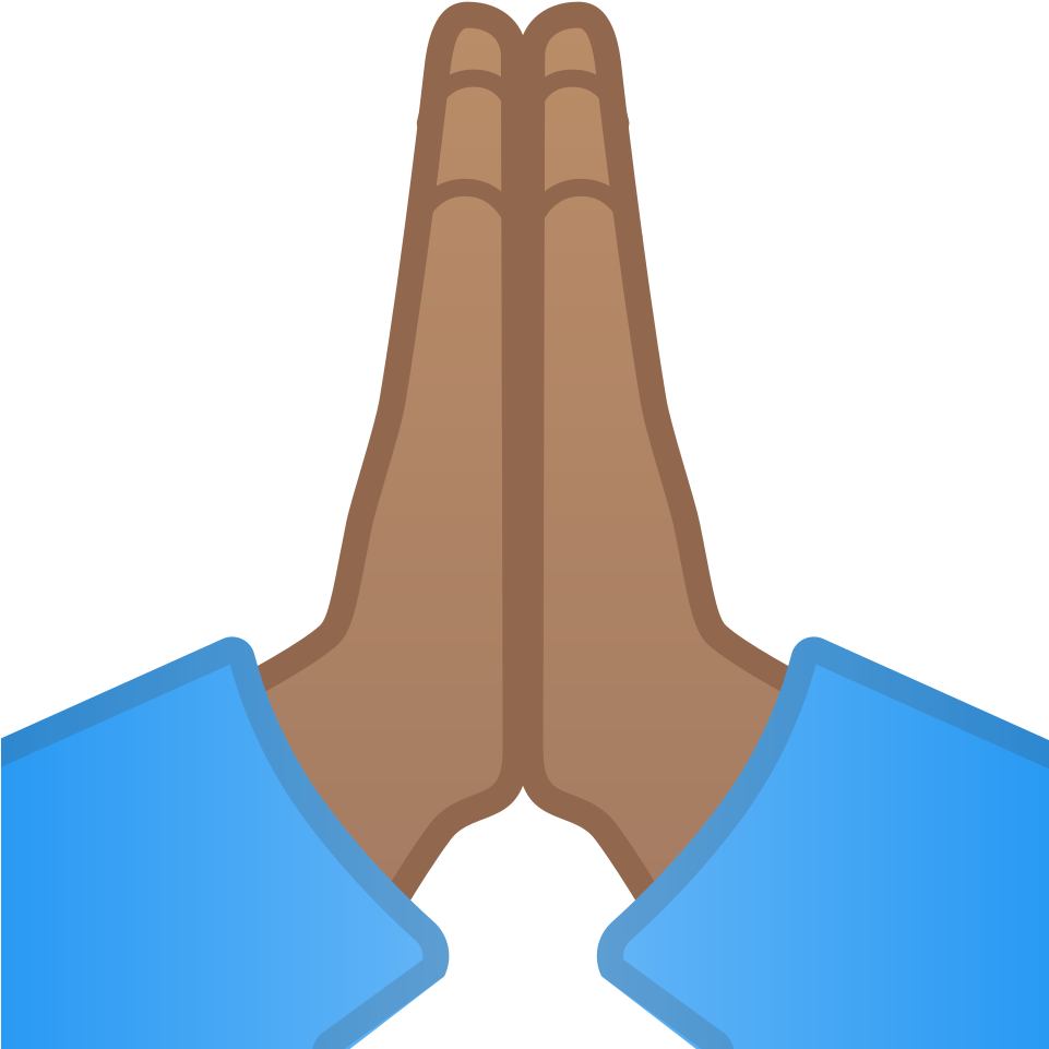 Download Svg Download Png - Praying Hand Emoji Png (1024x1024), Png Download