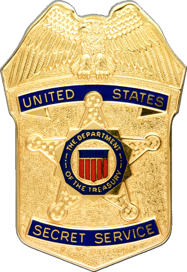 From Wikipedia, The Free Encyclopedia - United States Secret Service Logo Png (640x927), Png Download