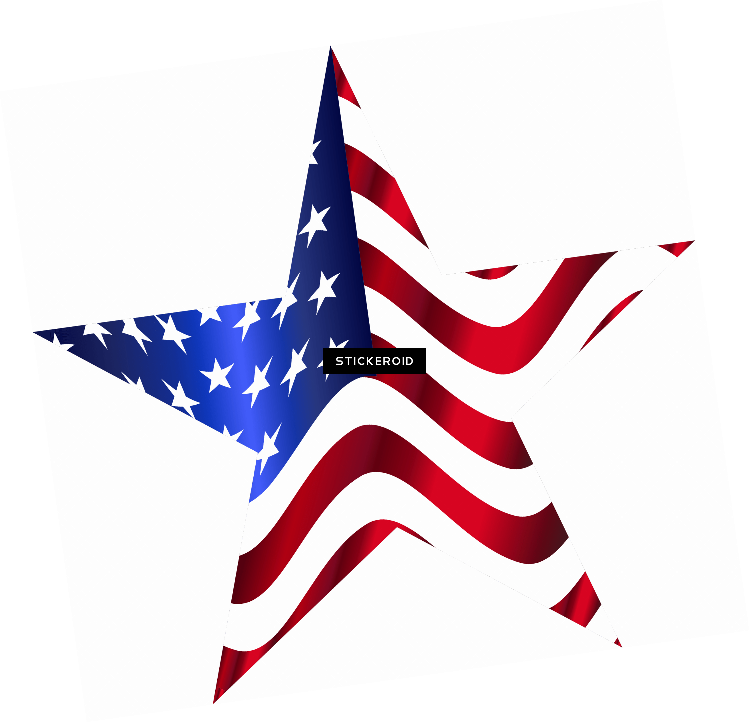 Star American Flag (2616x2520), Png Download