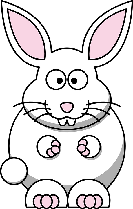 Https - //en - Wikipedia - Org/wiki/crowd Psychology - White Easter Bunny Shower Curtain (459x720), Png Download