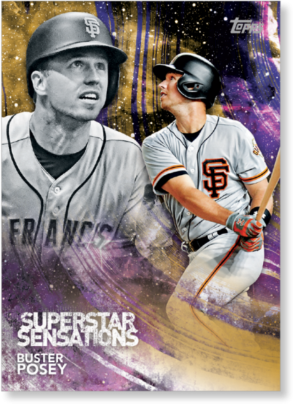 2018 Topps Series 1 Baseball Buster Posey Superstar - Sf Giants World Series Champions (700x700), Png Download