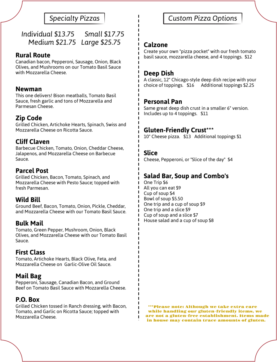 Fall 2018 Pizza-2 (1000x1294), Png Download
