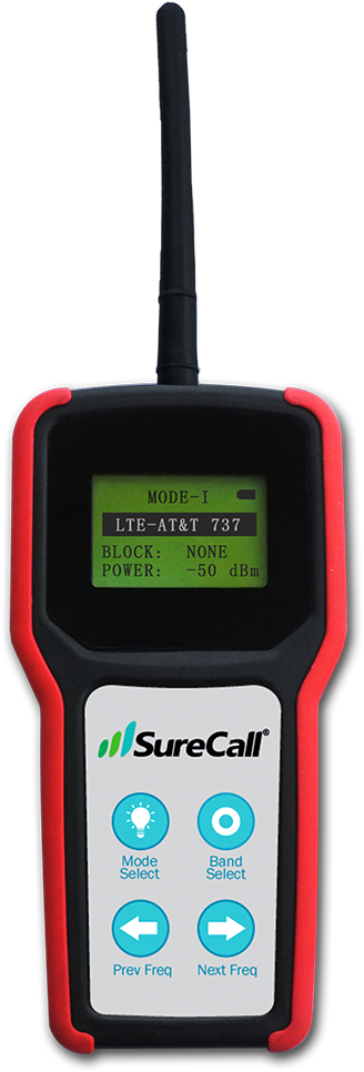 Surecall Rf Signal Meter Sc Meter 01 With Antenna - Surecall Rf Signal Meter 5-band (1000x1000), Png Download