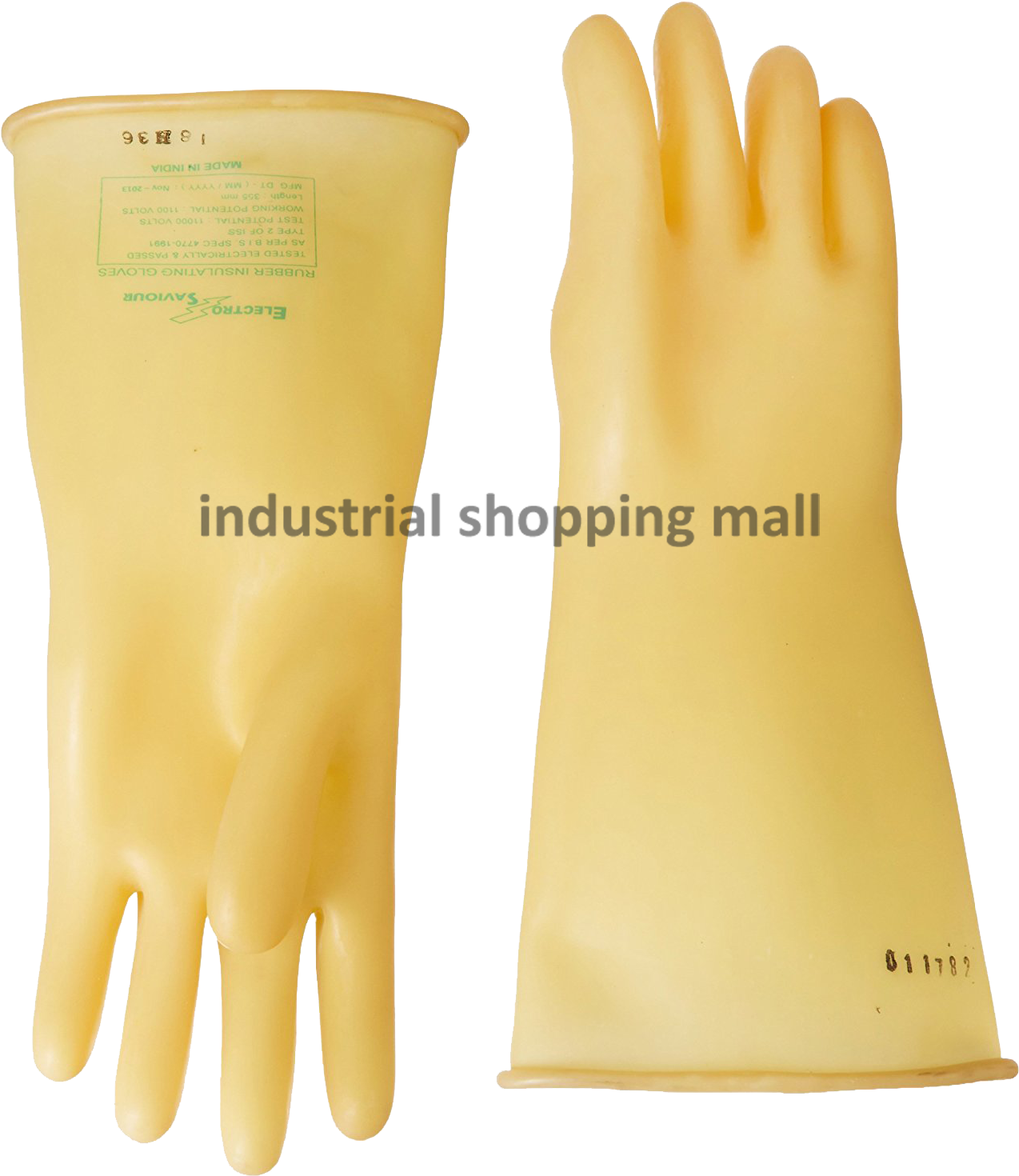 Electrical Safety Hand Gloves (1301x1500), Png Download