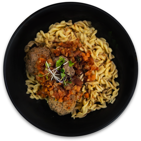 Free Range And Grass Fed - Rotini (597x597), Png Download