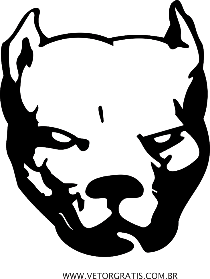 Pitbull Logo Png (734x971), Png Download