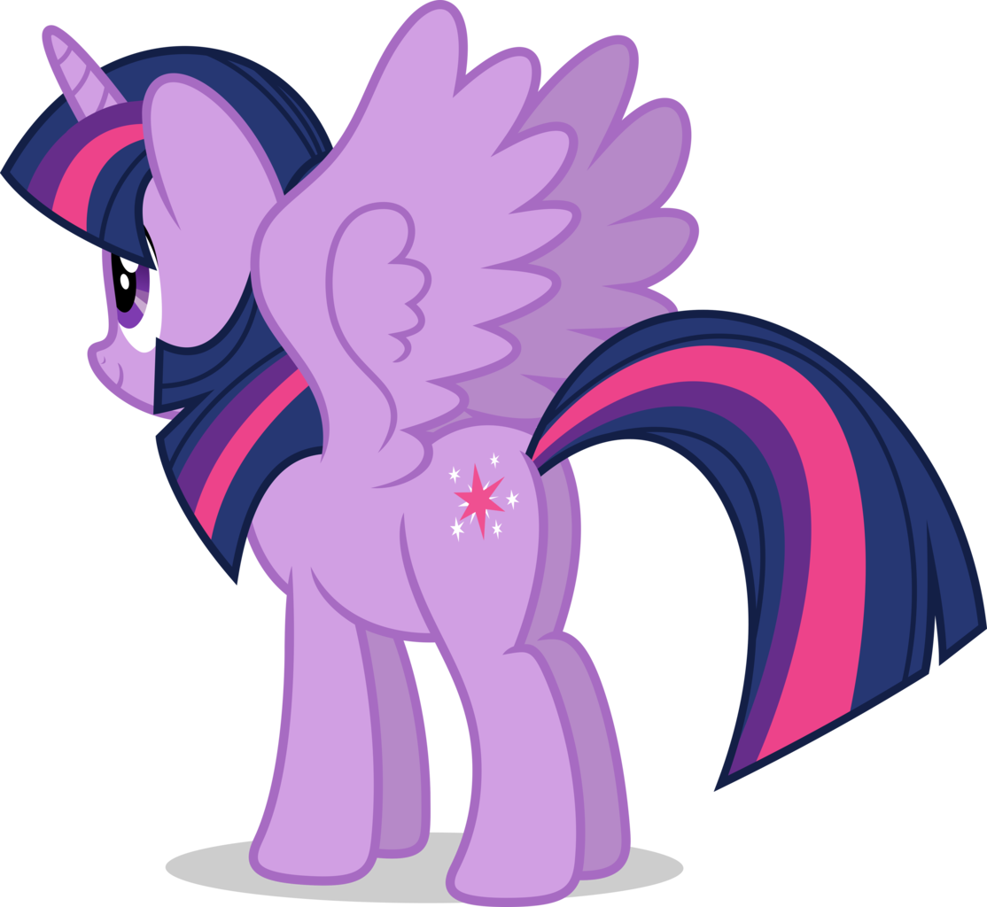 Twilight Vector Alicorn Mlp Vector Transparent Download (1114x1024), Png Download