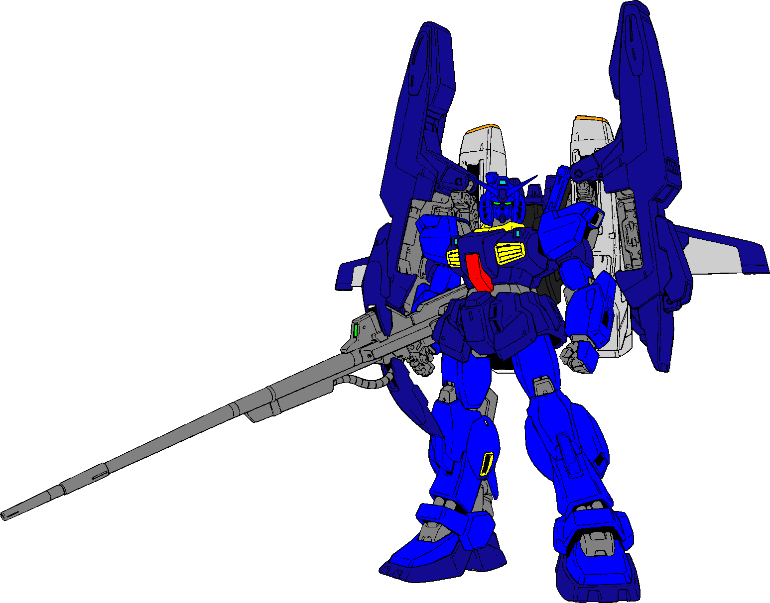 Rx 178 Fxa 05d Gundam Mk Ii G Defenser Kenji Version - Super Gundam Mk2 (1546x1212), Png Download