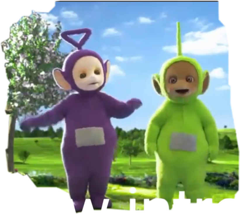 Teletubbies Tinkywinky Dipsy Freetoedit (821x731), Png Download