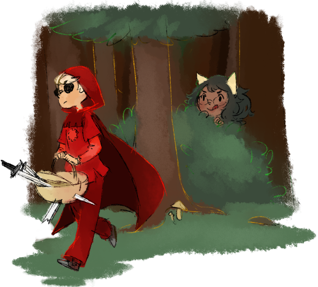 Homestuck, Red Riding Hood - Homestuck (620x558), Png Download