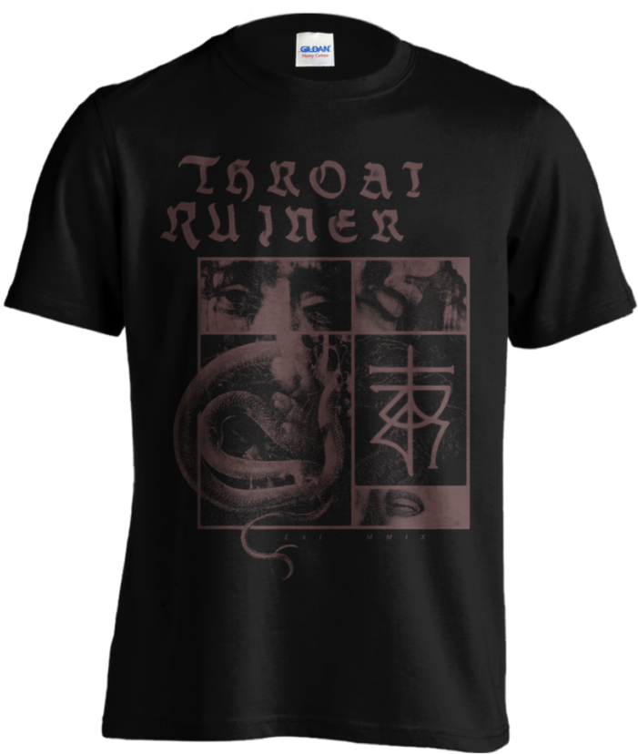 Throatruiner "snake" - T Shirt Merry Christmas You Filthy Animal (900x900), Png Download