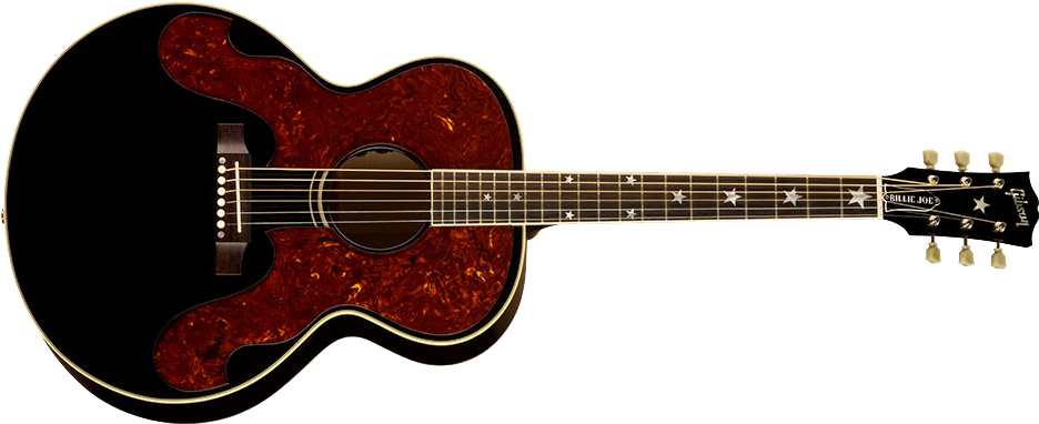 Gibson J 180 "billie Joe Armstrong" ~ Get Your Guitars - Billie Joe Armstrong Signature Acoustic (990x400), Png Download