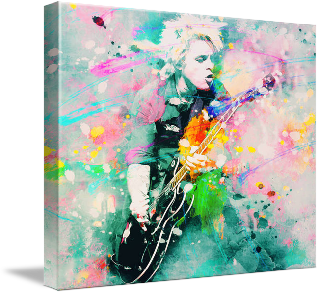Green Day By Rosalina Atanasova - Green Day (650x598), Png Download