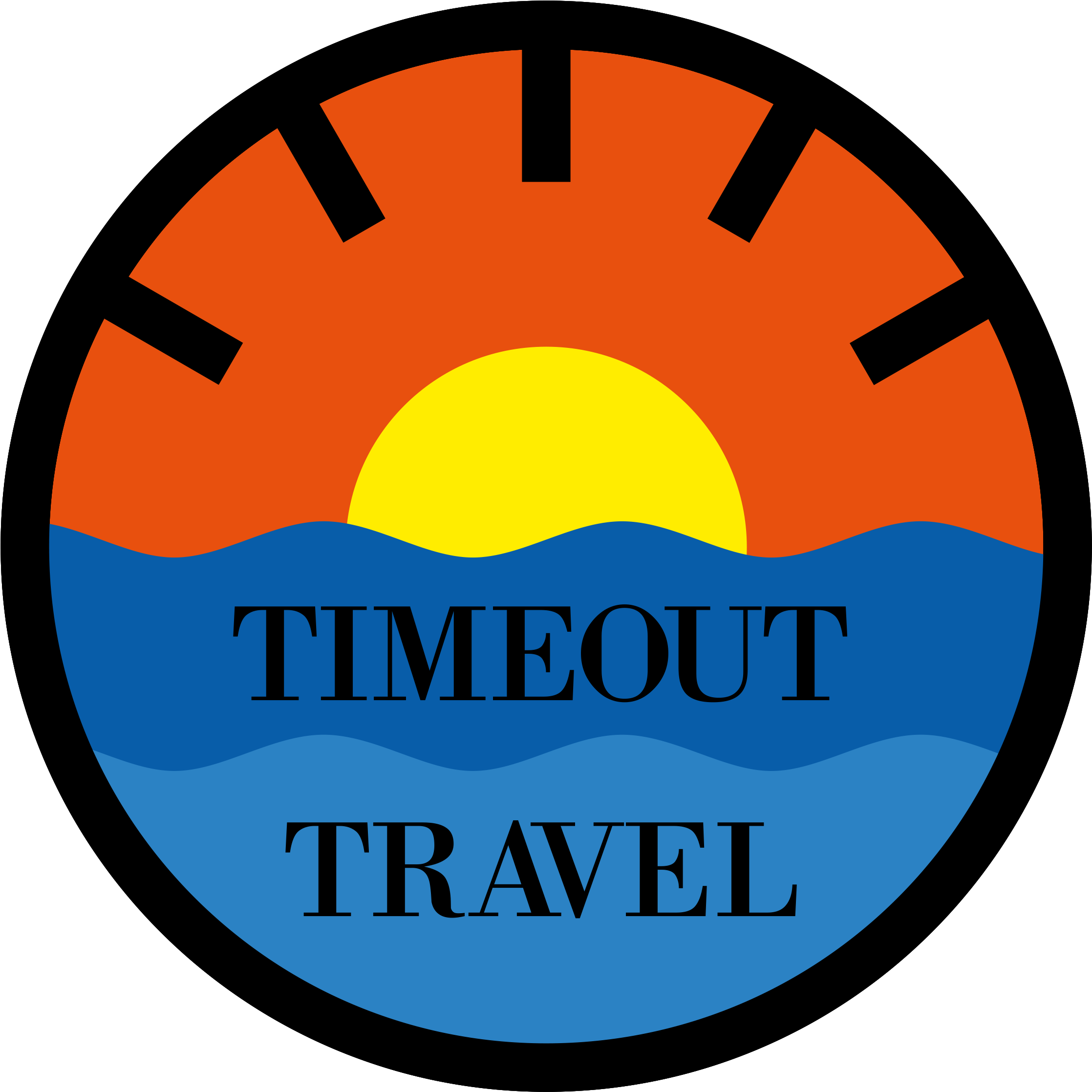 Orologio Da Parete In Ferro Di Legno (2250x2250), Png Download