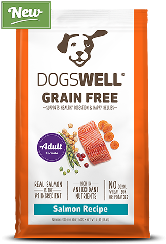 Dogswell Grain Free Salmon Dry Dog Food - Dogswell Gf Slm Adlt Dog 24 Lb {bin-1}842147 (600x600), Png Download