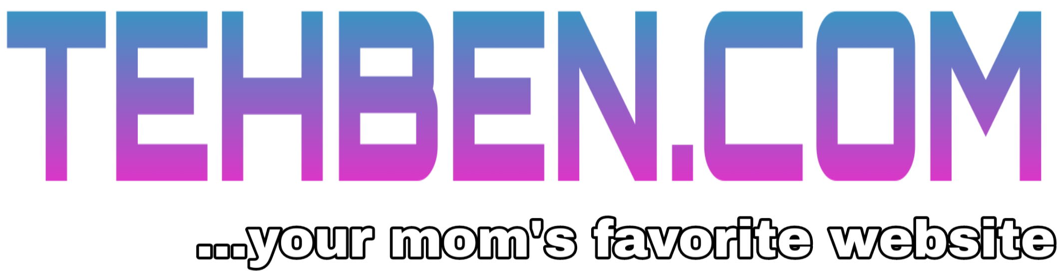 Your Mom's Favorite Website (2289x763), Png Download