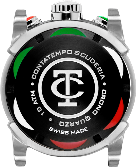Zoom - Ct Scuderia Unisex 40mm Black Leather Band Steel Case (750x750), Png Download