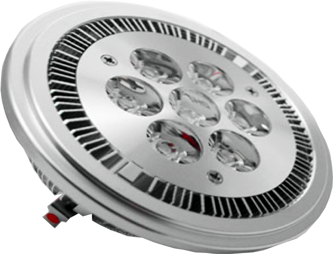 Lampada Led 14w Ar111 - Quartz Clock (753x567), Png Download