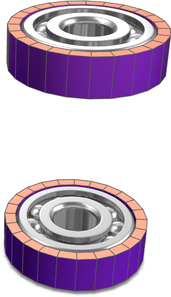 Fidget Ball Template - 3d Computer Graphics (1024x768), Png Download