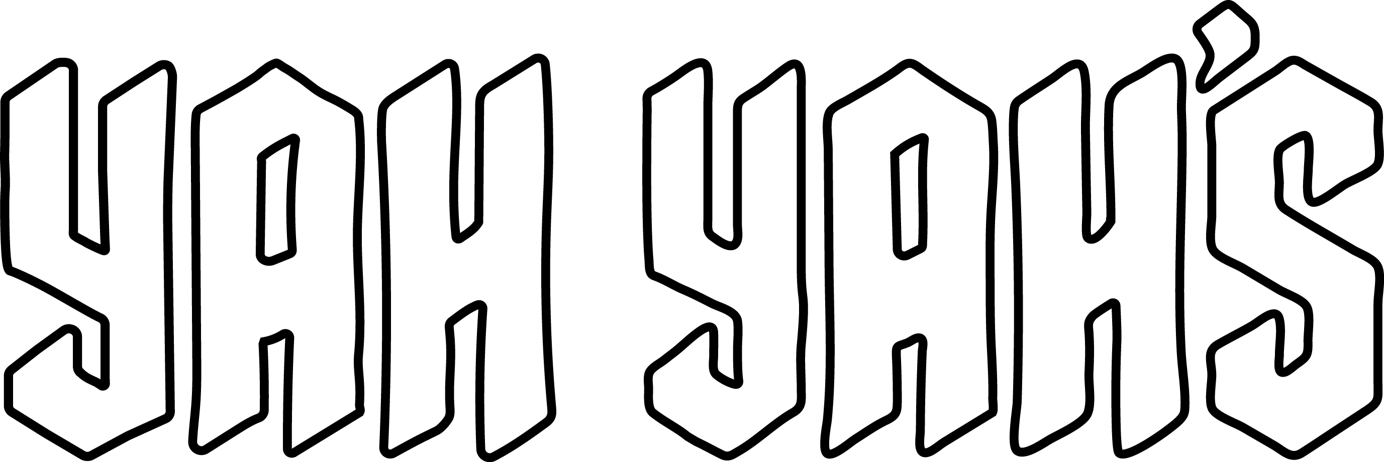 Yah - Yah Yah (2754x920), Png Download