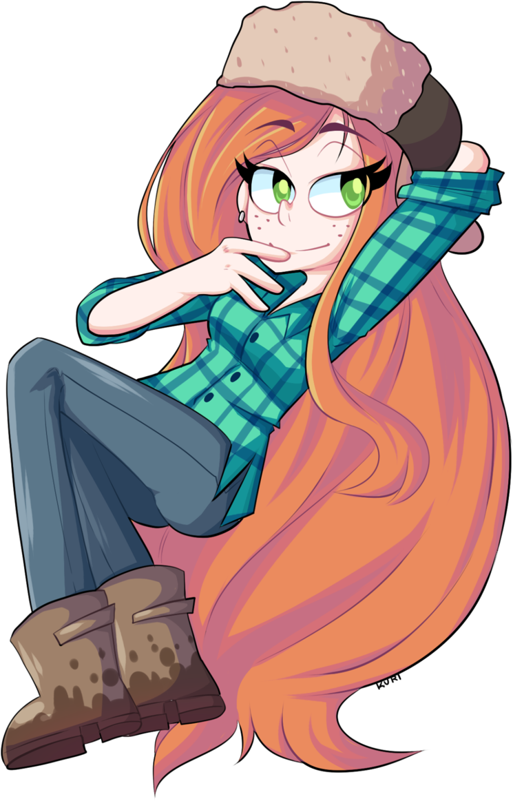 Wendy Corduroy - Gravity Falls Wendy Fanart (811x1248), Png Download