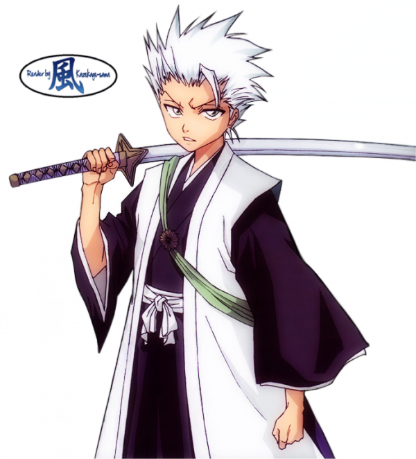 Présentation Des Divisions 9 À - Hitsugaya Toushiro (600x662), Png Download