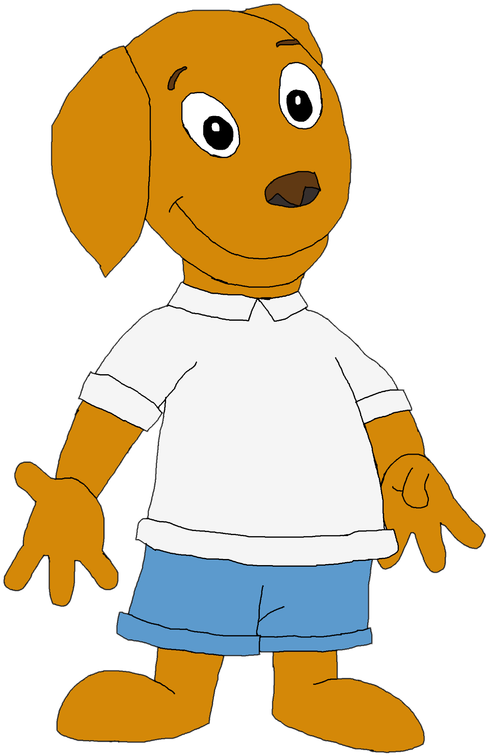 Backyardigans World - Backyardigans Jeff (1051x1600), Png Download