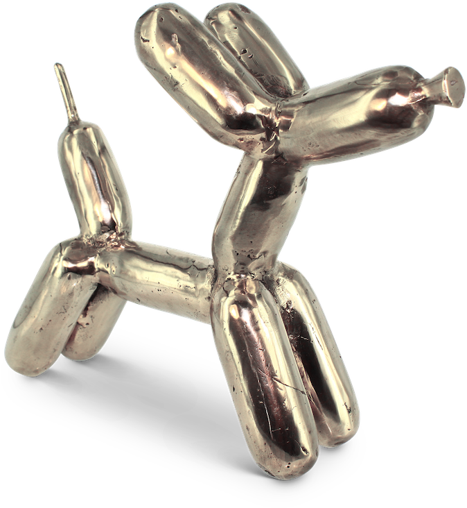 Balloon Dog Paloma Co - Brass (792x792), Png Download
