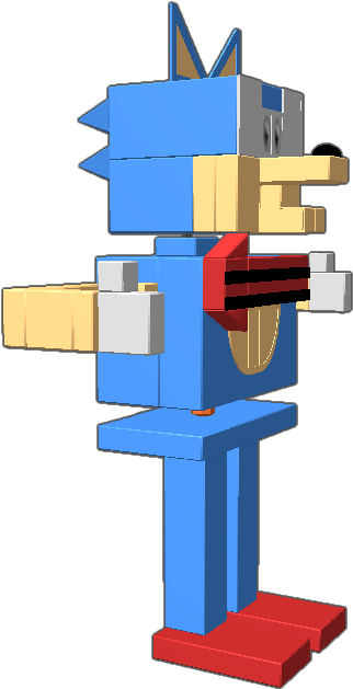 Many Sonic Fans Have May Play Sonic Games So I Made - Cartoon (768x768), Png Download