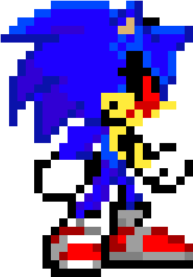 Sonic - Exe - Sonic Vs Metal Sonic Gif (1200x1200), Png Download