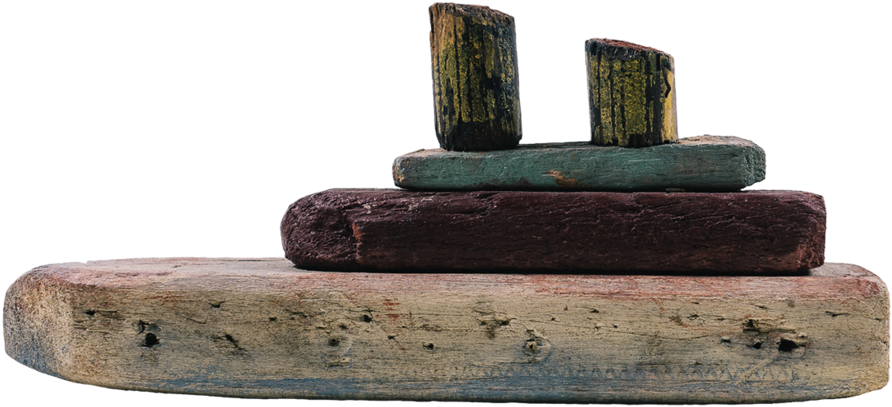 Folk Art Toy Boat (1000x1000), Png Download