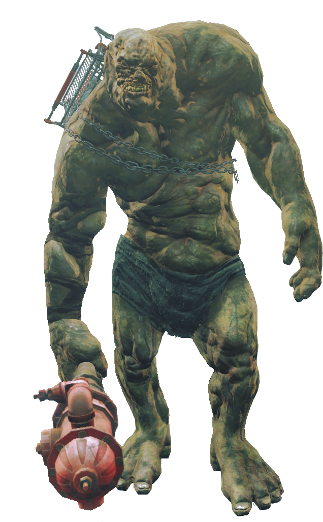 Institute Super Mutant - Behemoth From Fallout 3 (680x1041), Png Download