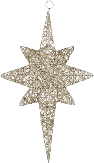 Jemina Star - Lene Bjerre Jemima Led Star - Gold (700x700), Png Download