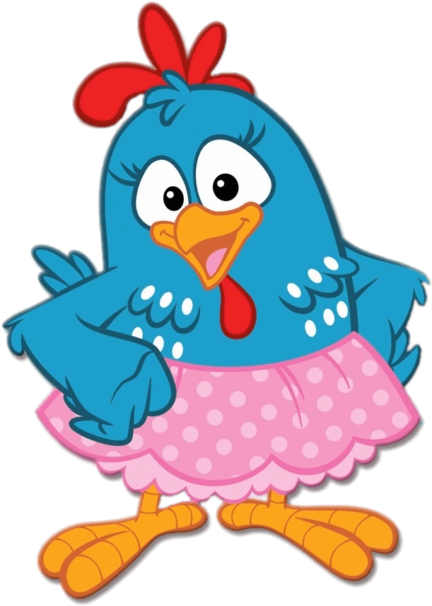 Download - Galinha Pintadinha De Saia Rosa Png (900x900), Png Download