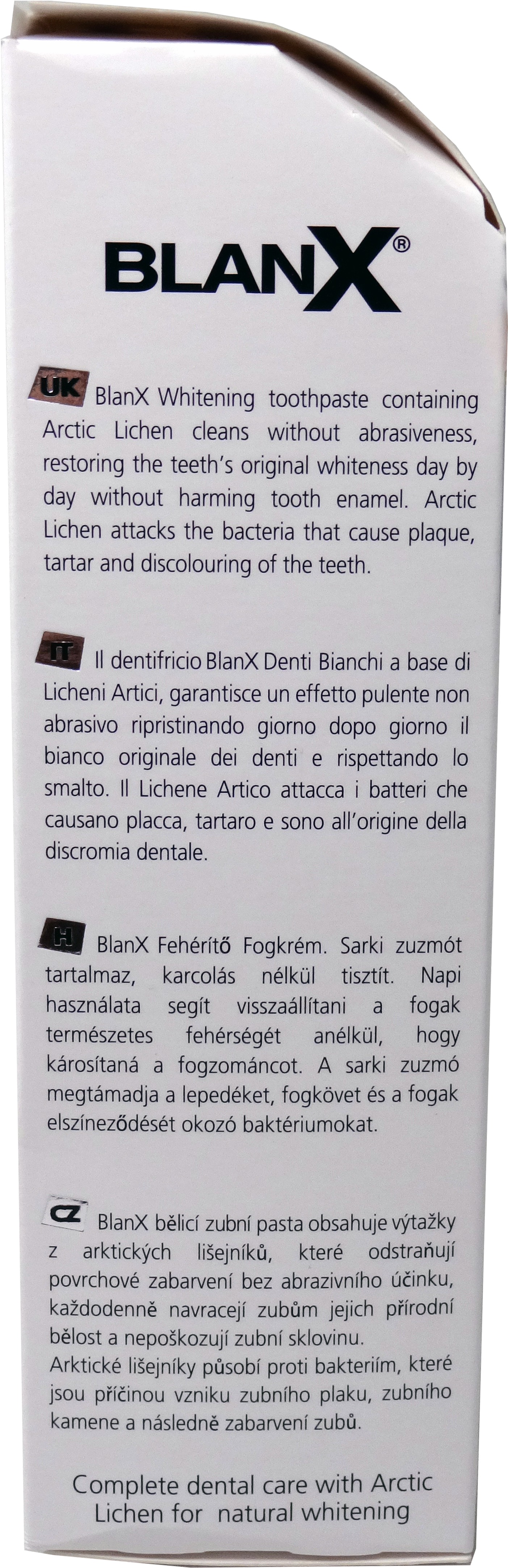 Blanx Advanced Whitening Toothpaste - Blanx Toothpaste (3672x4896), Png Download