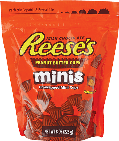 Download Reese's Minis - Reese's Peanut Butter Cups - Full Size PNG ...
