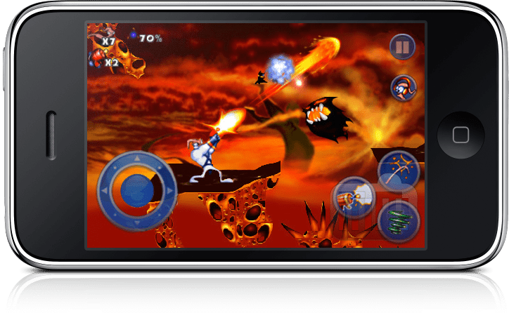 Earthworm Jim No Iphone, Earthworm Jim No Iphone - Earthworm Jim Hell (724x446), Png Download
