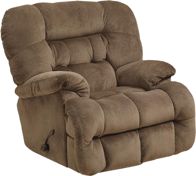 Product Description - Mocha Chaise Rocker Recliner W/heat & Massage (800x597), Png Download