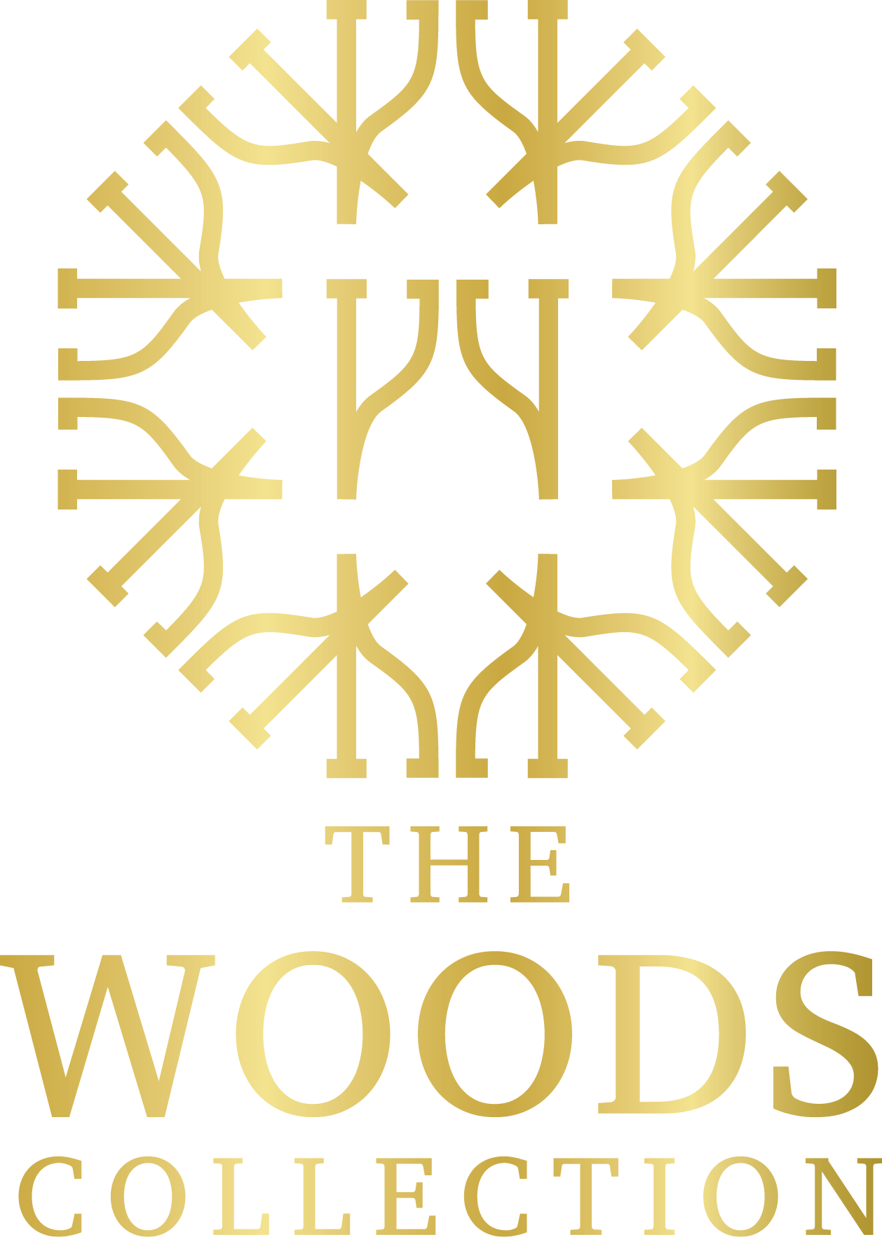 Woods Collection Logo (1258x1765), Png Download