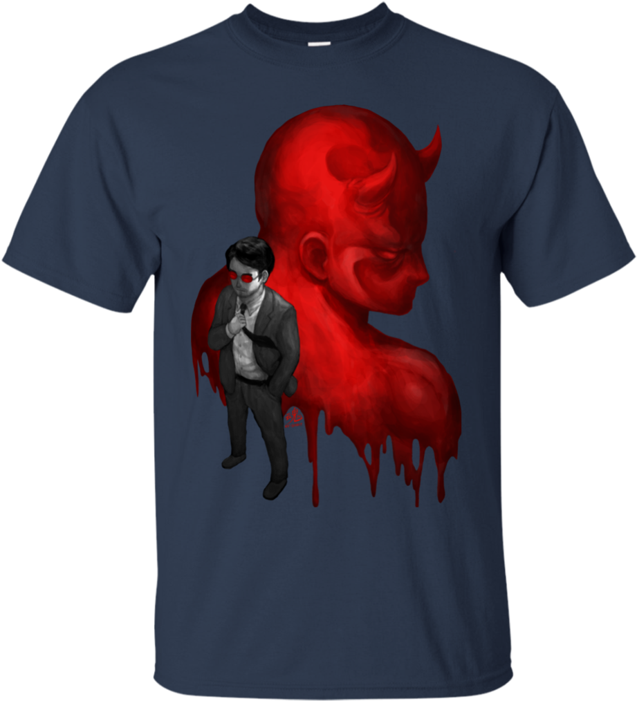 Daredevil Comic T Shirt & Hoodie - Shirt (1024x1024), Png Download