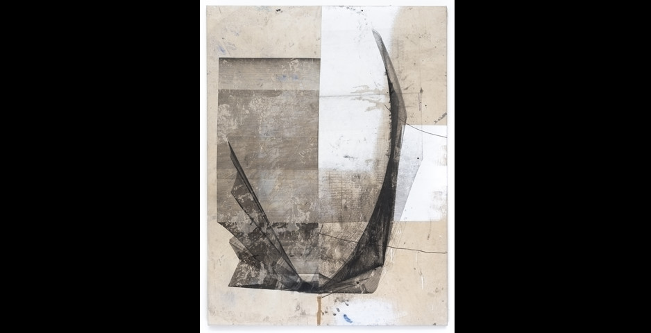 Untitled, 2016-2017, Oil, Acrilic, Ink, Viniyl, Spray - Plywood (938x480), Png Download