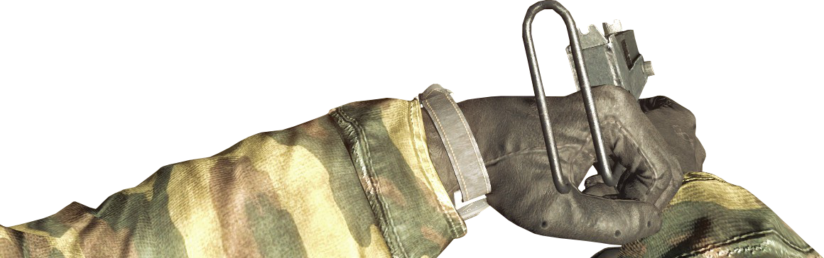 Mac11 Pulling The Stock Bo - Handbag (1160x364), Png Download