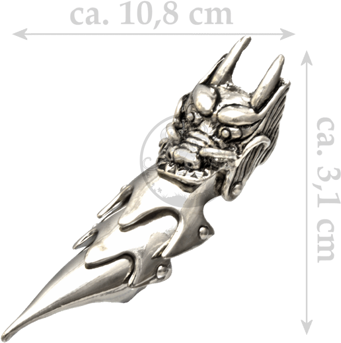 Armor Ring / Gothic Knuckle Ring - Tortenbilder (800x800), Png Download