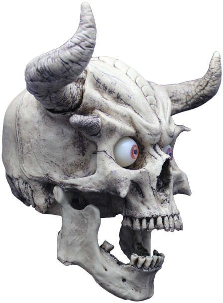 Demon Talking Skull - Skull (500x620), Png Download