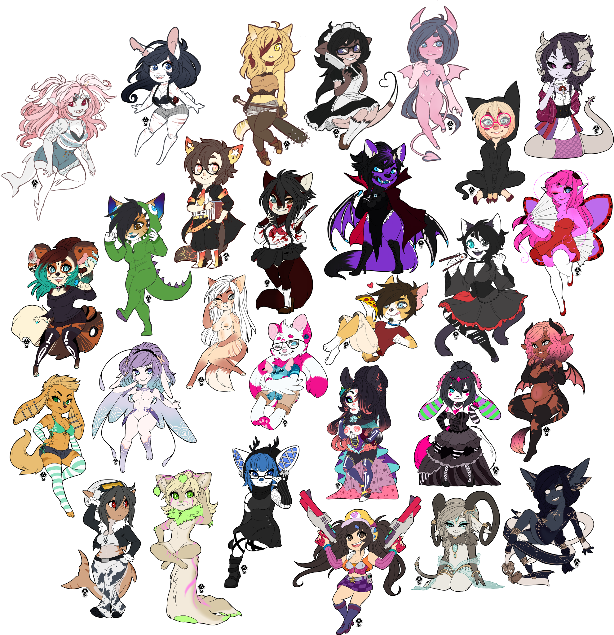 #01 Massive Mini Dump F5 - Cartoon (2000x2071), Png Download